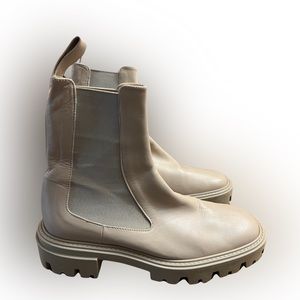 Zara lug ankle boots